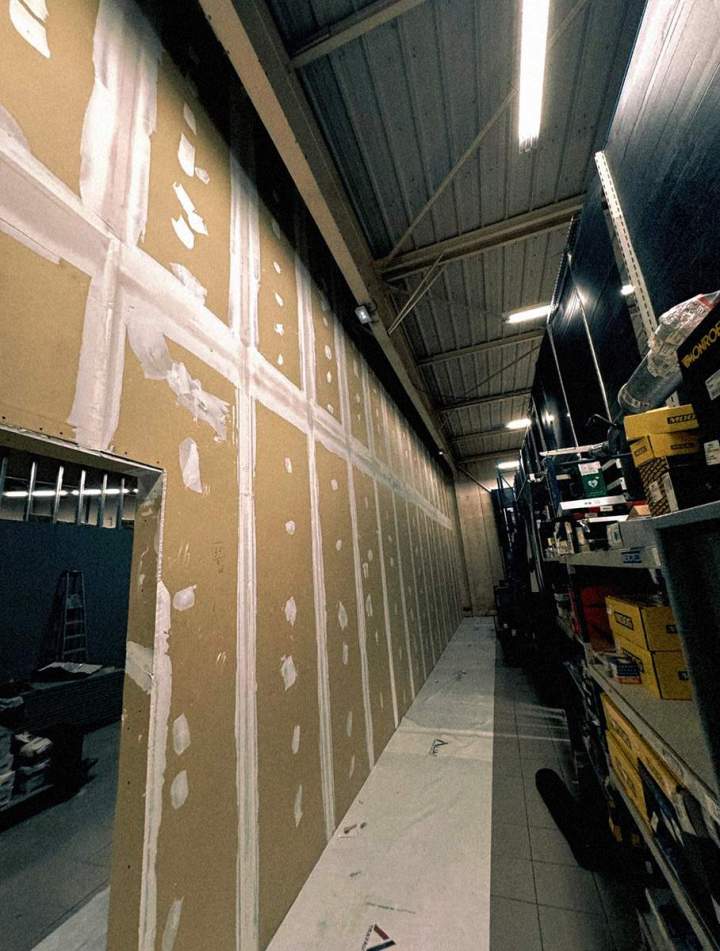 Travaux de finition en plâtrerie France